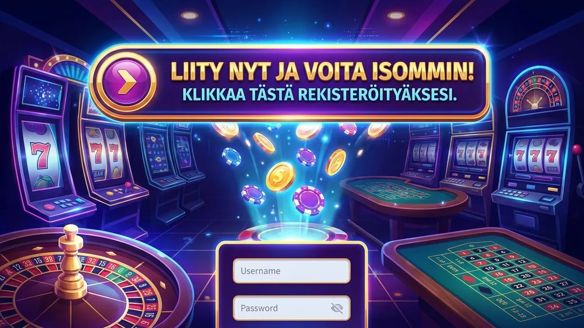 Rekisteröidy bonuksella